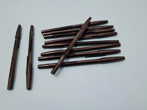 Black pen Stock Photos