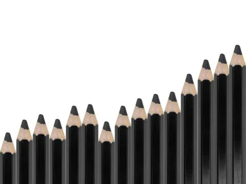 Black pencil Stock Photos