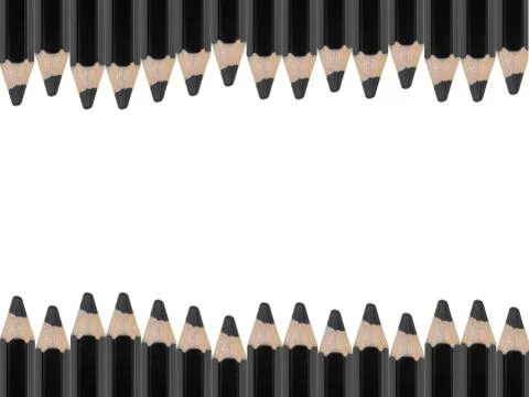 Black pencil Stock Photos