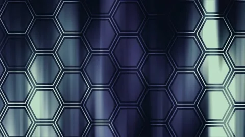 Black Pentagonal Box Animation Loop  Stock-Footage 223034306