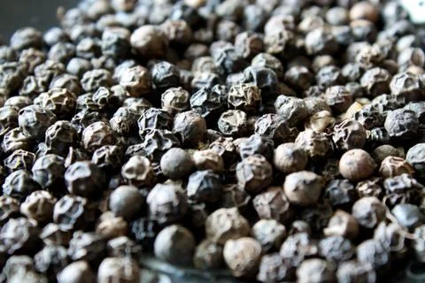 Black pepper background Stock Photos