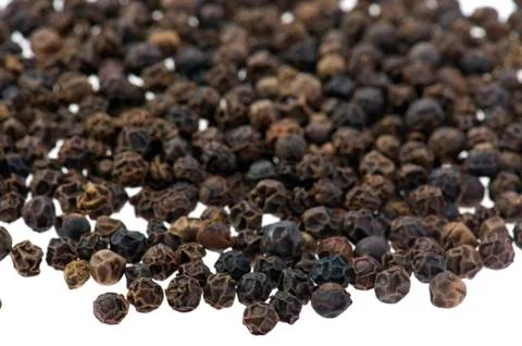 Black pepper close up Stock Photos
