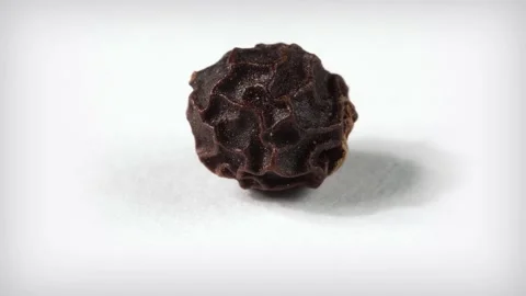 Black pepper close up. Super macro shot Stock Footage 148002964