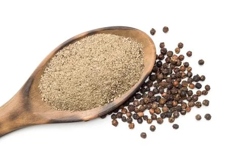 Black pepper corn Stock Photos