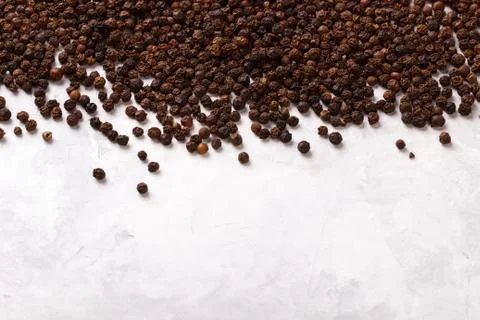 Black pepper corns 写真素材