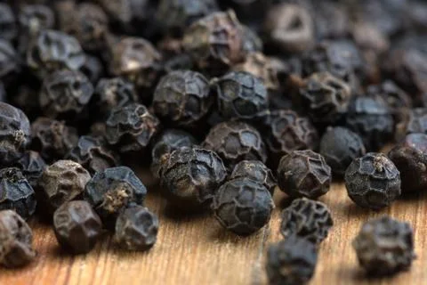 Black pepper - fruit Stock Photos