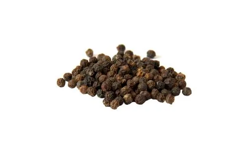 Black pepper isolated Stock Photos