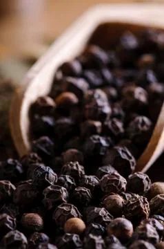 Black pepper Stock Photos