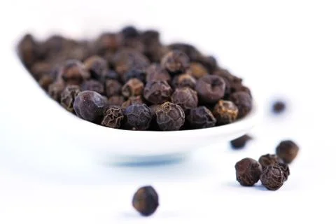Black pepper Stock Photos