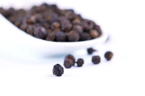 Black pepper Stock Photos