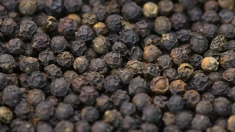 Black pepper rotation Video stock 91968889