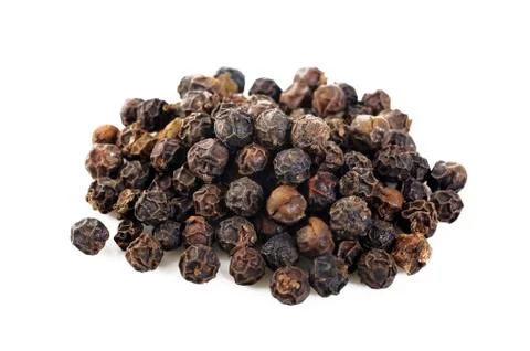 Black pepper seed Stock Photos