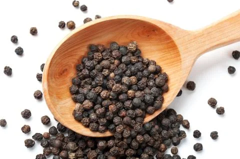 Black peppercorn Stock Photos