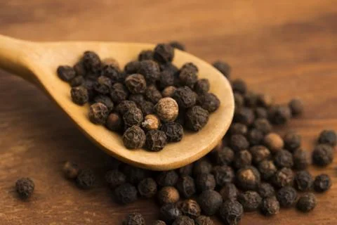 Black peppercorn Stock Photos