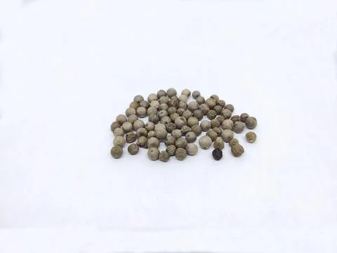Black peppercorns Stock Photos