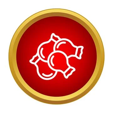 Black peppercorns simple style vector icon design Stock Illustration