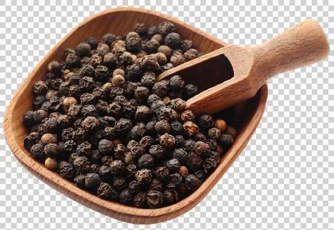 Black peppers Stock Photos
