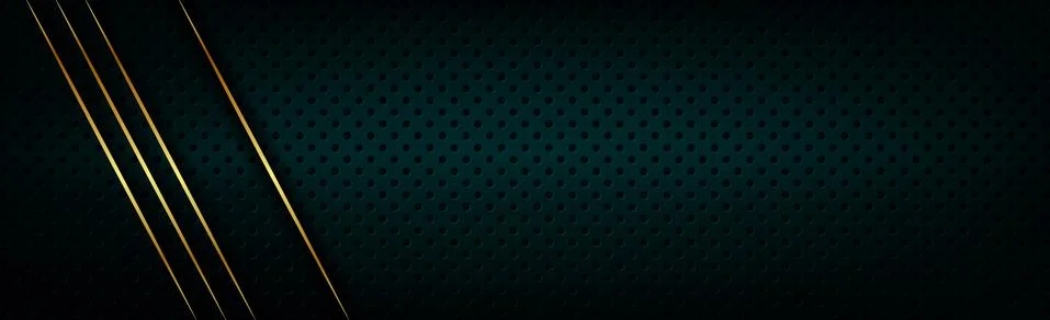 Black perforated background with black holes and glow. Stock Illustration