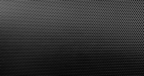 Black Perforated Metal Mesh. Smooth slow movement. 库存影片 336004268