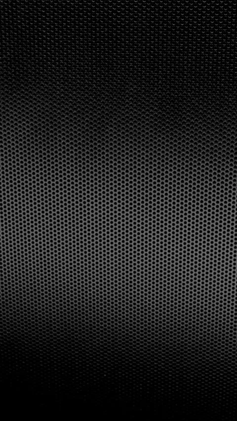 Black Perforated Metal Mesh. Smooth slow movement. 動画素材 336383766