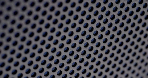 Black Perforated Surface Texture. Stock Footage 292066427