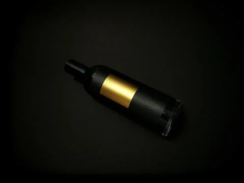 Black perfume Stock Photos