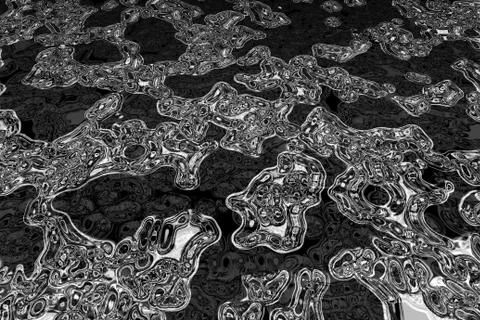 Black petroleum abstract background Stock Illustration