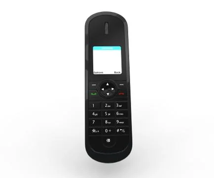 Black Phone Illustrazione stock