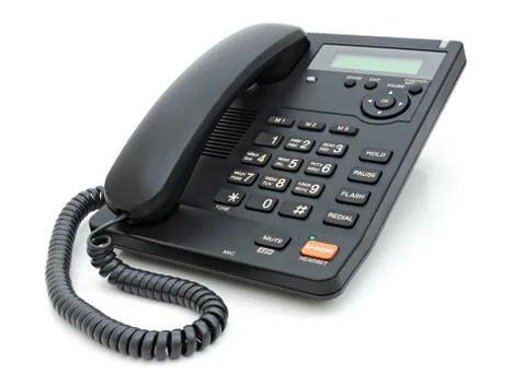 Black phone Stock Photos