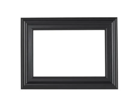 A black picture frame Stock Photos