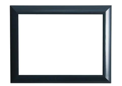 Black picture frame Stock Photos