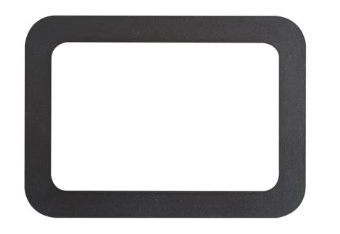 Black picture frame Stock Photos