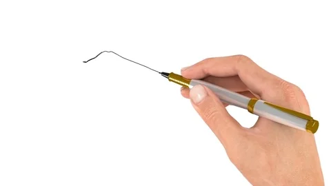 Black pistol. Pattern 스톡 동영상 81537878