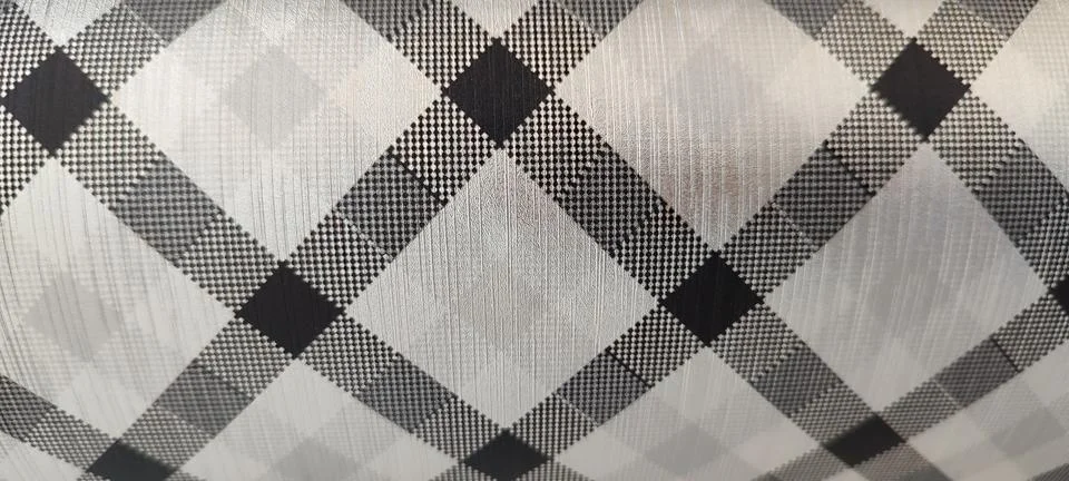 Black plaid pattern white background abstract background texture palette li.. Stock Photos