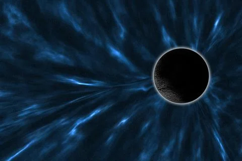 Black Planet Illustrazione stock