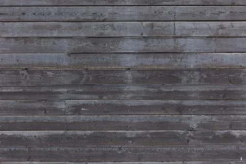 Black plank wall Stock Photos