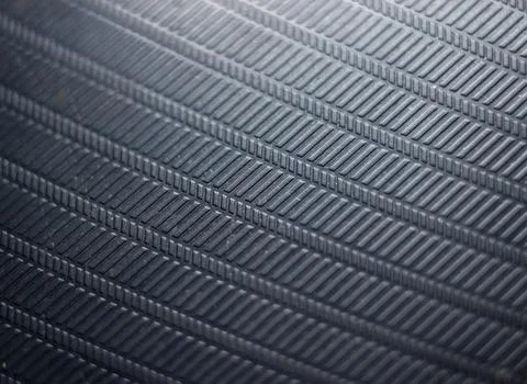 Black plastic with beautiful pattern background texture closeup Stock Photos