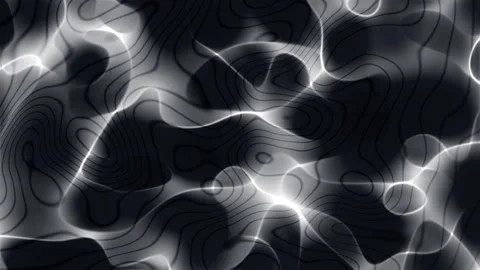 Black Plastic Contour Background Stock-Footage 340789581