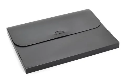 Black Plastic Folder Stock Photos
