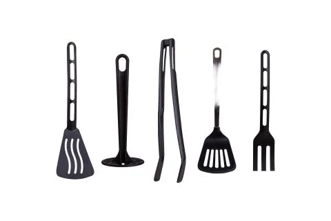 Black Plastic Kitchen Tools Stock Photos