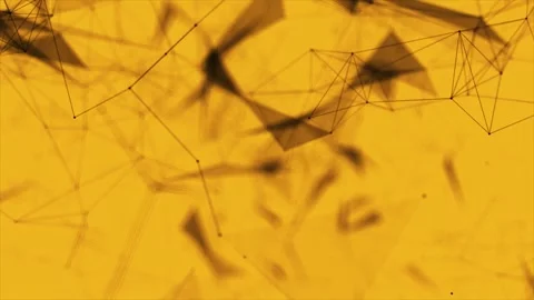 Black Plexus Background Stock Footage 278085199