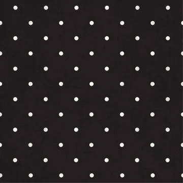 Black polka dot background Stockillustratie