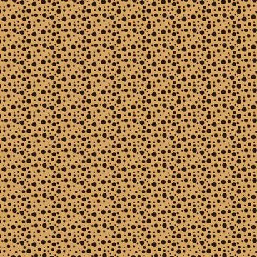 Black Polka Dots Pattern Stock Illustration