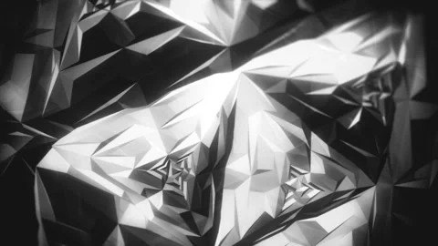 Black Polygon Triangles Stock Footage 129955425