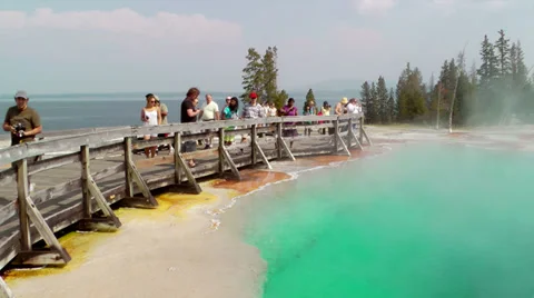 Black Pool Boardwalk 스톡 동영상 30596158