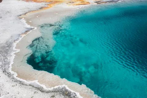 Black Pool Shore Stock Photos