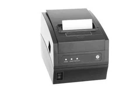 Black portable printer Stock Photos