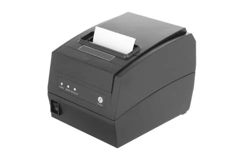Black portable printer Stock Photos