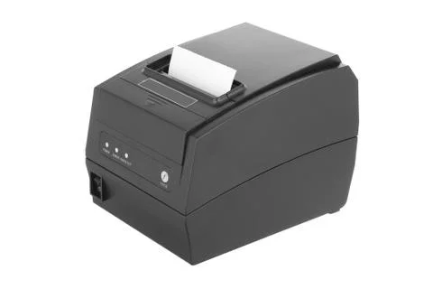 Black portable printer Stock Photos