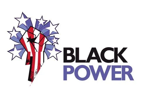 Black power Stock Illustration